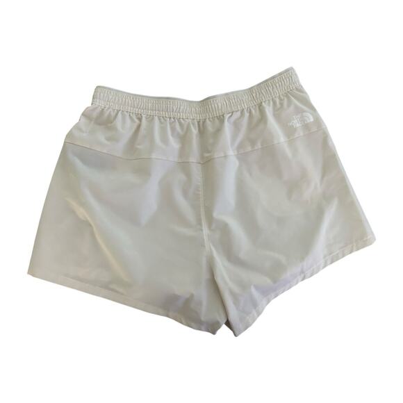 The North Face Wander Shorts Women's Size Medium‎ White Dune Logo Outdoor - Picture 7 of 10